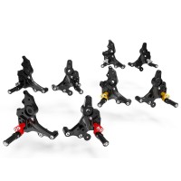 DBK Special Parts (Ducabike) Adjustable Modular Rearsets for the Ducati Monster 937 DBK Special Parts (Ducabike) Adjustable Modular Rearsets for the Ducati Monster 937